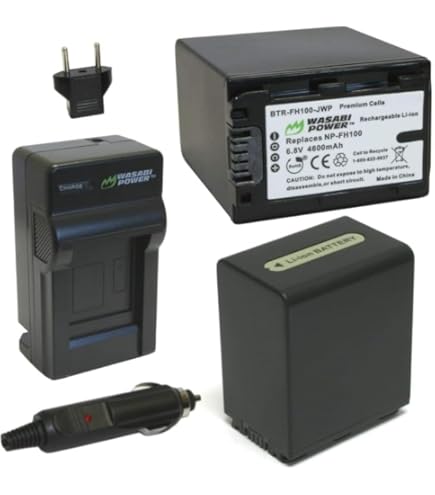 大容量長時間 SONY NP-FH100 NP-FH60 バッテリーセット 大容量長時間 SONY NP-FH100 NP-FH60 バッテリーセット 大容量長時間